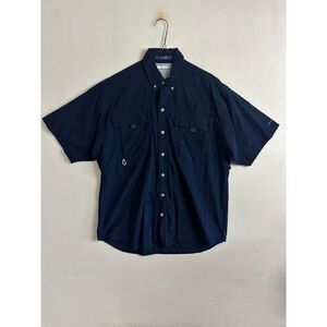 Columbia Sportswear Button Up Men's Small Performance Fishing‎ Gear